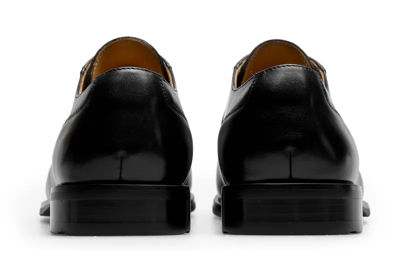 Desai Dress Shoes Men Low Top Black, Brown-3