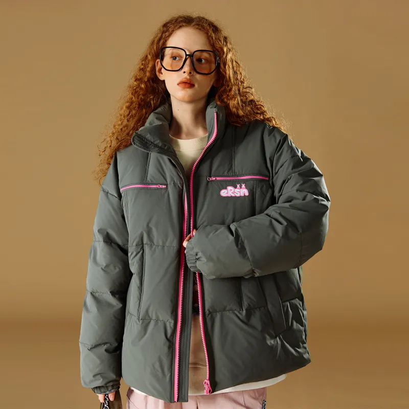 ER Down Jacket Unisex Army Green-2