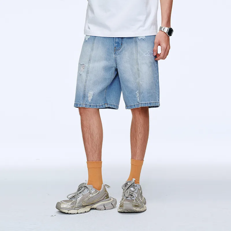 ER Denim Shorts Unisex-6