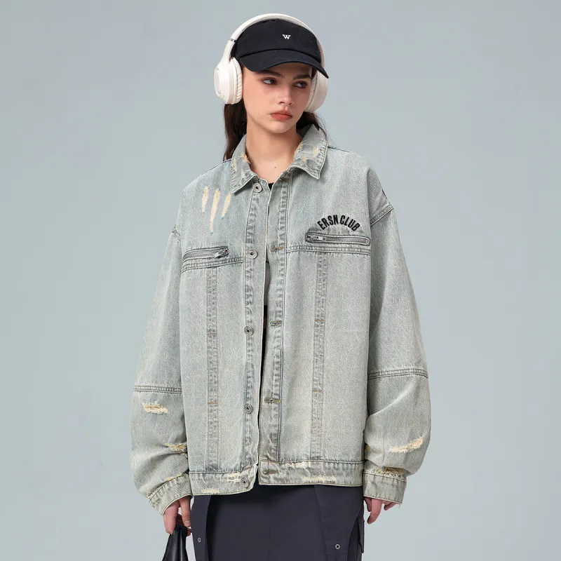ER Denim Jackets Unisex-6