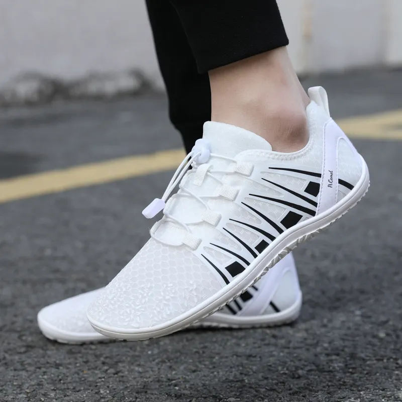 PROTECTCAMEL Abrasion Resistant Lightweight Slip Resistant Low Top Casual Shoes Unisex-9