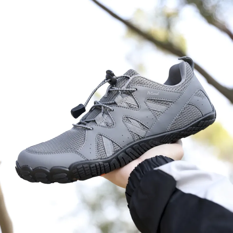 PROTECTCAMEL Slip Resistant, Abrasion Resistant, Lightweight Low Top Hiking Shoes Unisex-7