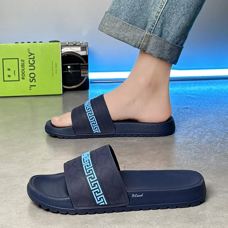 PROTECTCAMEL Slip Resistant Abrasion Resistant Slide Slippers Men's-9