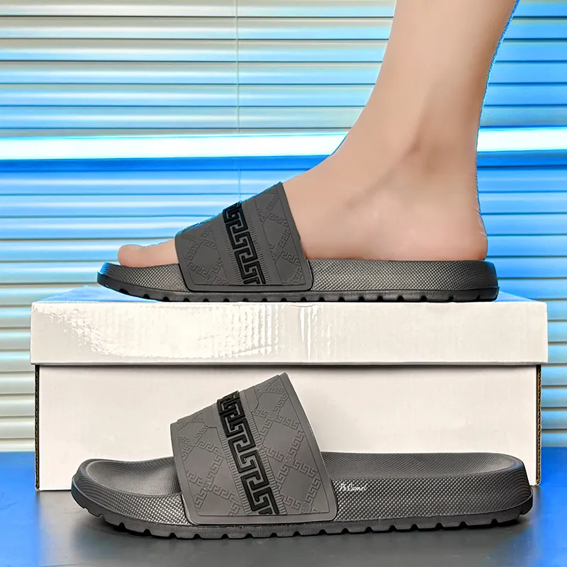 PROTECTCAMEL Slip Resistant Abrasion Resistant Slide Slippers Men's-2