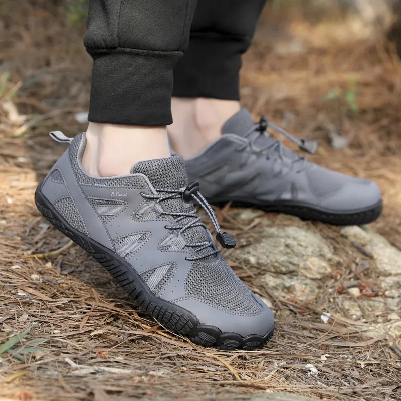 PROTECTCAMEL Slip Resistant, Abrasion Resistant, Lightweight Low Top Hiking Shoes Unisex-9