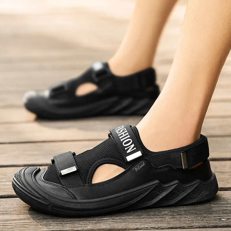 PROTECTCAMEL Abrasion Resistant Slip Resistant Abrasion Resistant Low Top Casual Shoes Men's-4