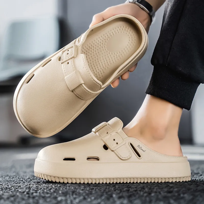 PROTECTCAMEL Abrasion Resistant Slip Resistant Closed Toe Slippers Unisex-2