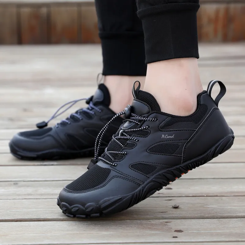 PROTECTCAMEL Slip Resistant, Abrasion Resistant, Lightweight Low Top Hiking Shoes Unisex-8