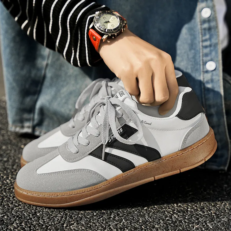 PROTECTCAMEL Slip Resistant, Abrasion Resistant, Lightweight Low Top Skateboard Shoes Men's-9