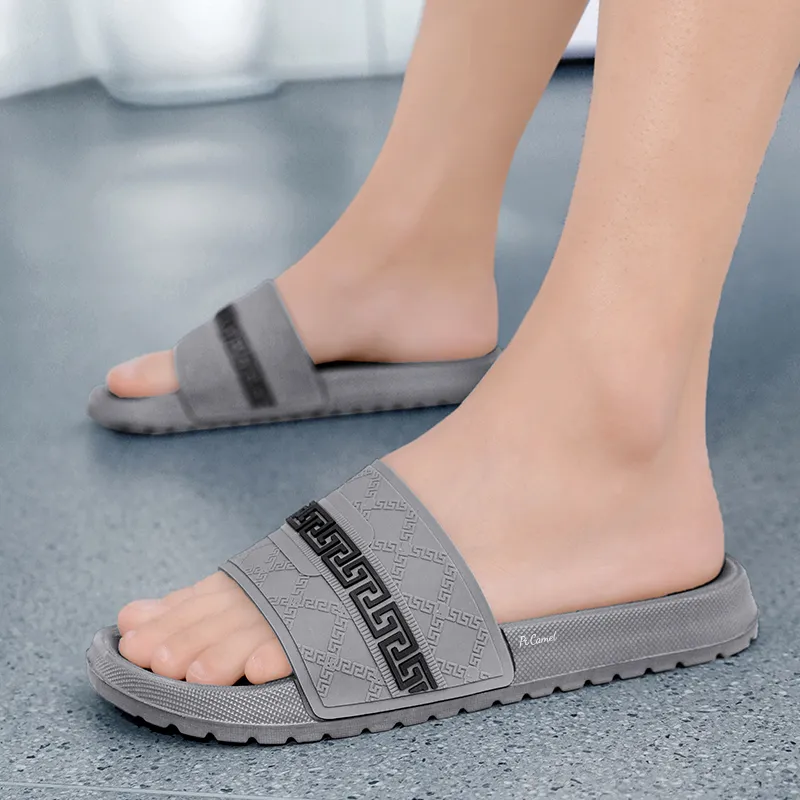 PROTECTCAMEL Slip Resistant Abrasion Resistant Slide Slippers Men's-3