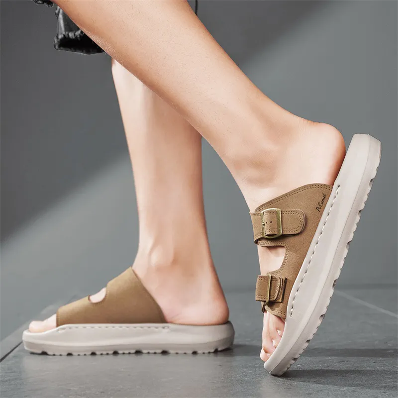 PROTECTCAMEL Slip Resistant Quick Dry Slide Slippers Men's-9