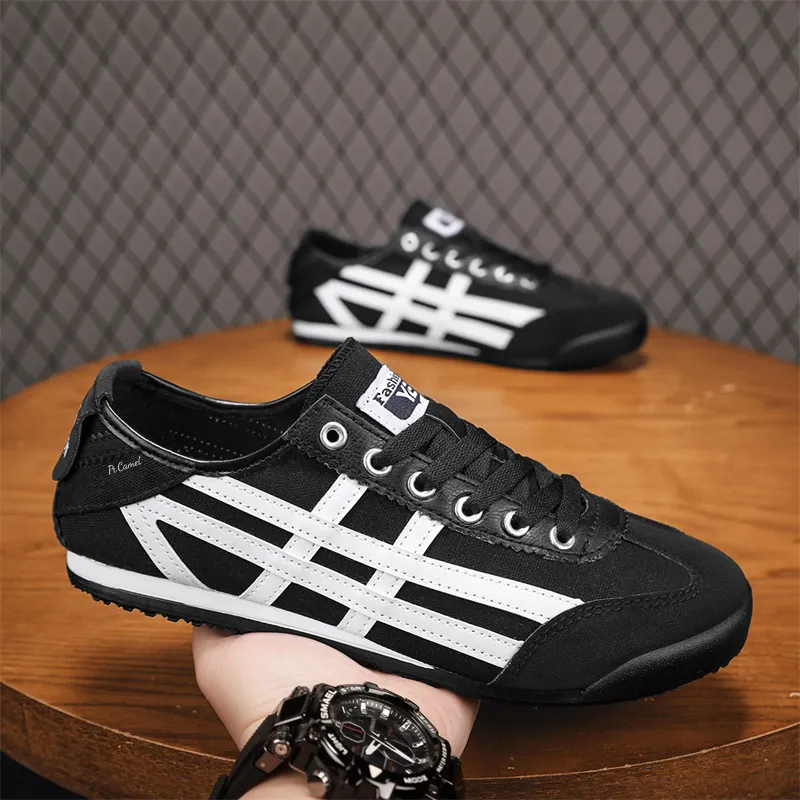 PROTECTCAMEL Slip Resistant, Abrasion Resistant, Lightweight Low Top Casual Shoes Unisex Black-2