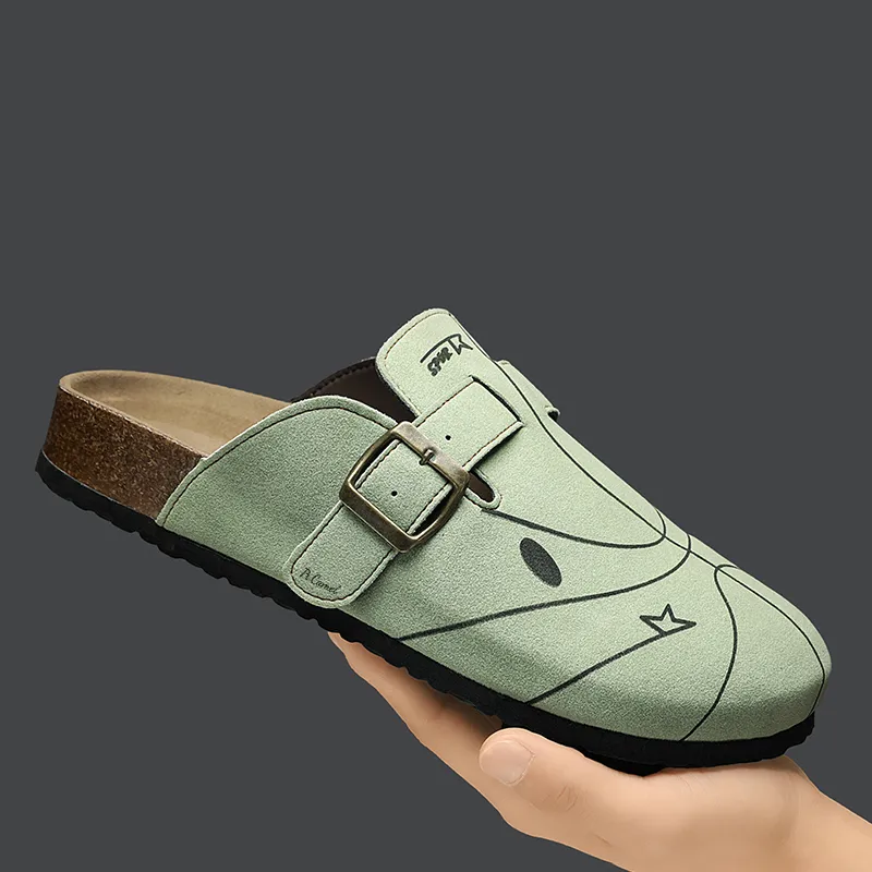 PROTECTCAMEL Abrasion Resistant Slip Resistant Closed Toe Slippers Men's-6