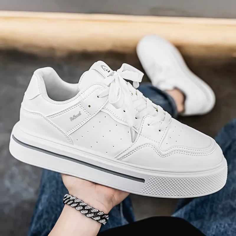 PROTECTCAMEL Slip Resistant Lightweight Height Increasing Low Top Skateboard Shoes Men's-12