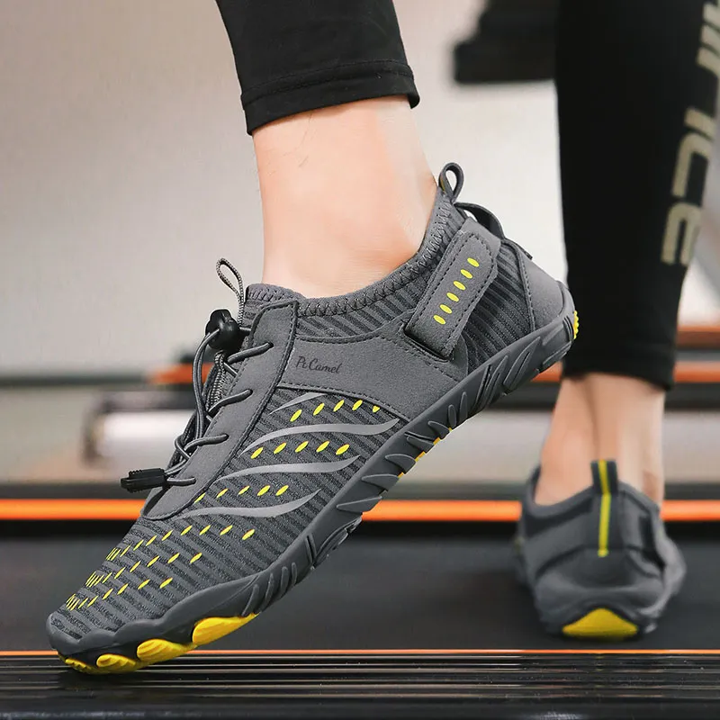 PROTECTCAMEL Slip Resistant Breathable Abrasion Resistant Low Top Outdoor Shoes Unisex-9