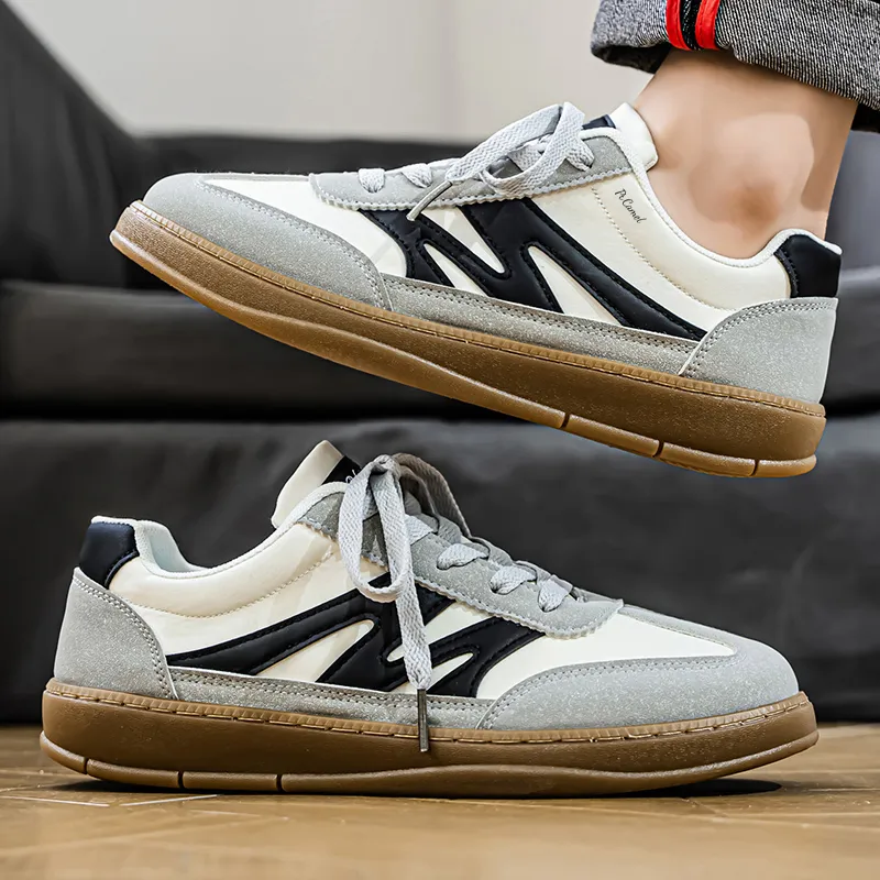 PROTECTCAMEL Slip Resistant, Abrasion Resistant, Lightweight Low Top Skateboard Shoes Men's-14