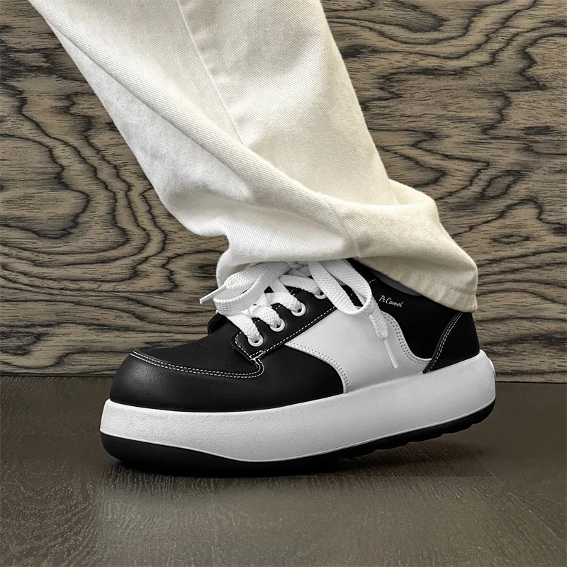 PROTECTCAMEL Slip Resistant, Abrasion Resistant, Lightweight Low Top Skateboard Shoes Men's-2