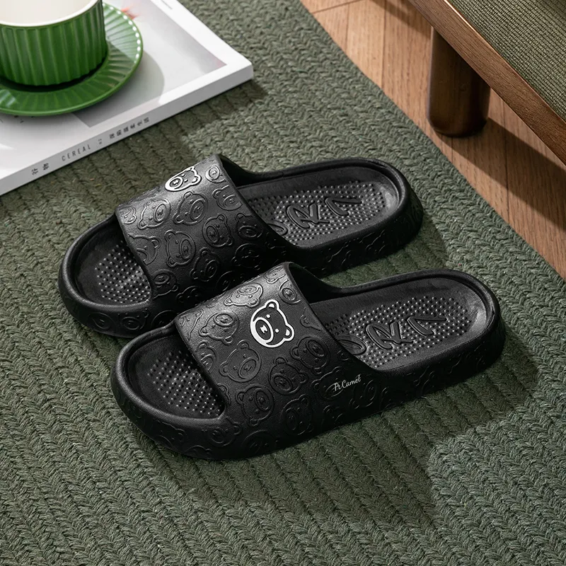 PROTECTCAMEL Slip Resistant Abrasion Resistant Odor Resistant Slide Slippers Unisex-1