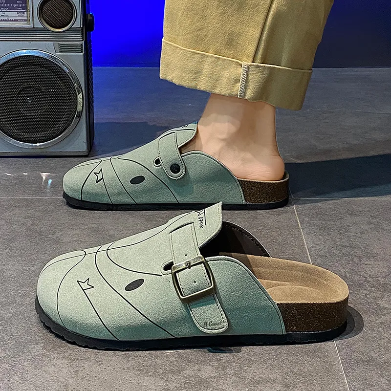 PROTECTCAMEL Abrasion Resistant Slip Resistant Closed Toe Slippers Men's-7