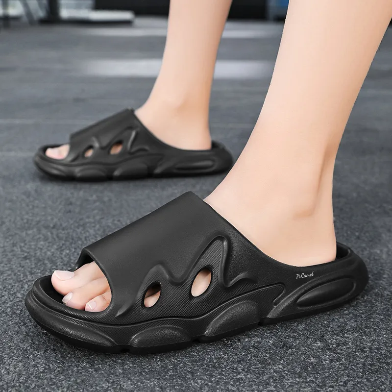 PROTECTCAMEL Slip Resistant Abrasion Resistant Slide Slippers Unisex-4