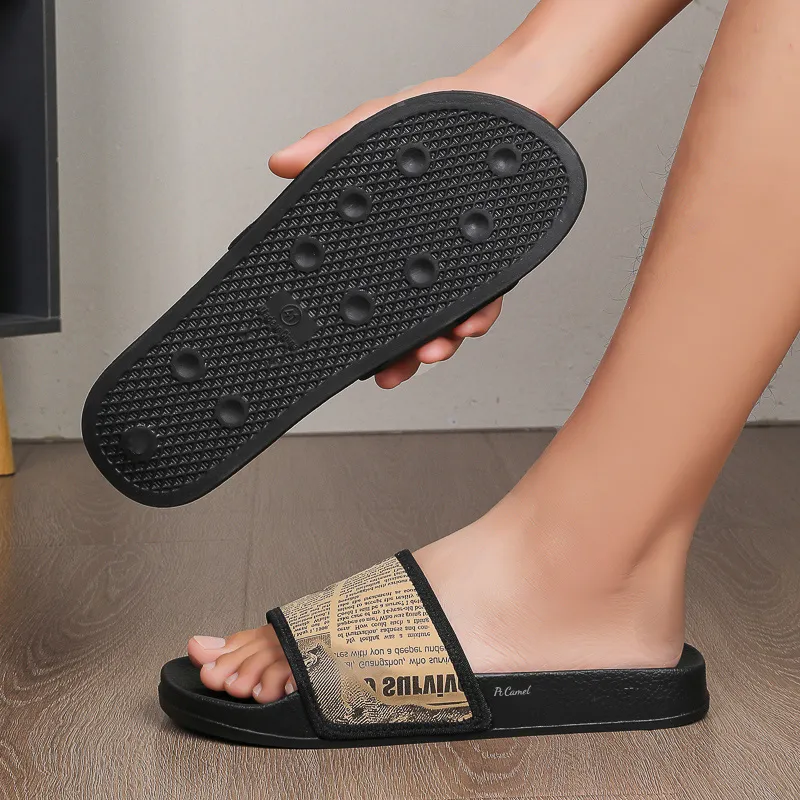 PROTECTCAMEL Slip Resistant Abrasion Resistant Slide Slippers Unisex-7
