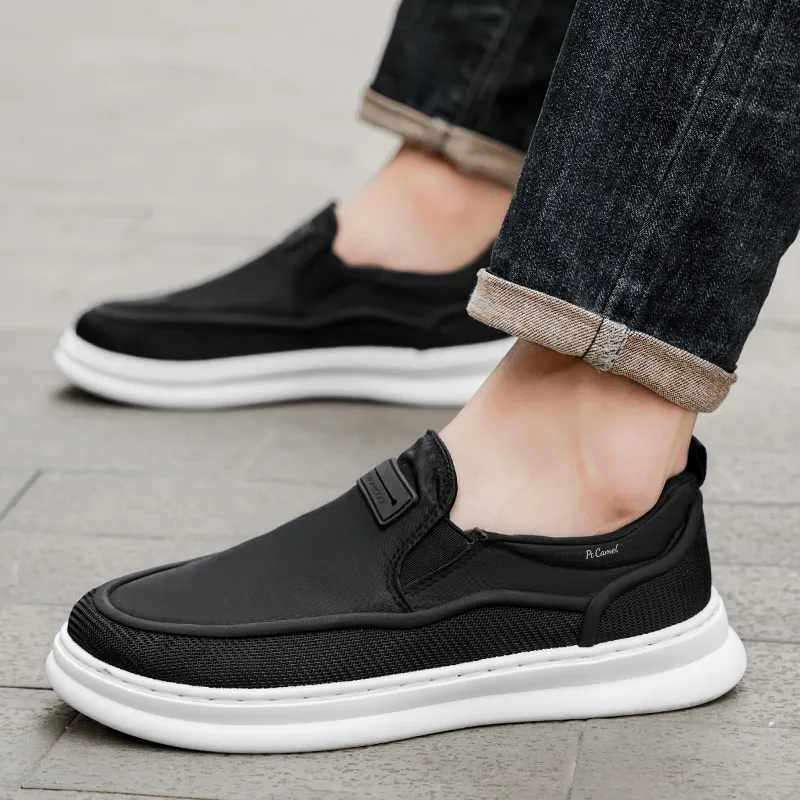 PROTECTCAMEL Men's Casual Shoes Men's Black-3
