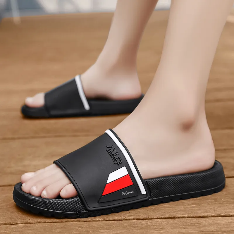 PROTECTCAMEL Slip Resistant Abrasion Resistant Slide Slippers Men's-1