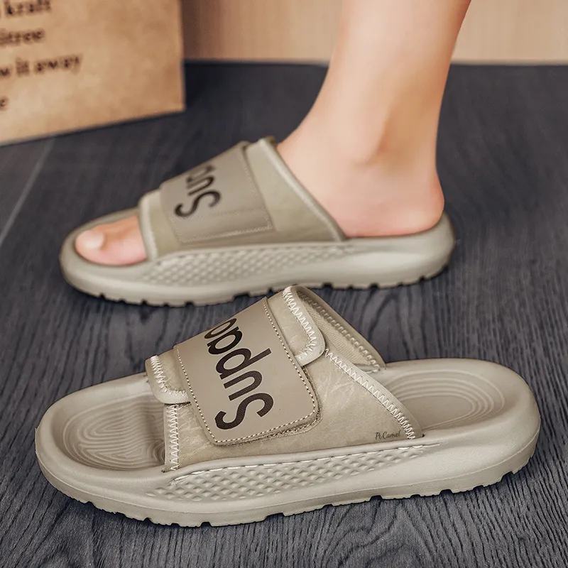 PROTECTCAMEL Slip Resistant Abrasion Resistant Slide Slippers Men's-9