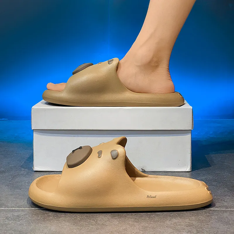 PROTECTCAMEL Slip Resistant Abrasion Resistant Slide Slippers Unisex-4