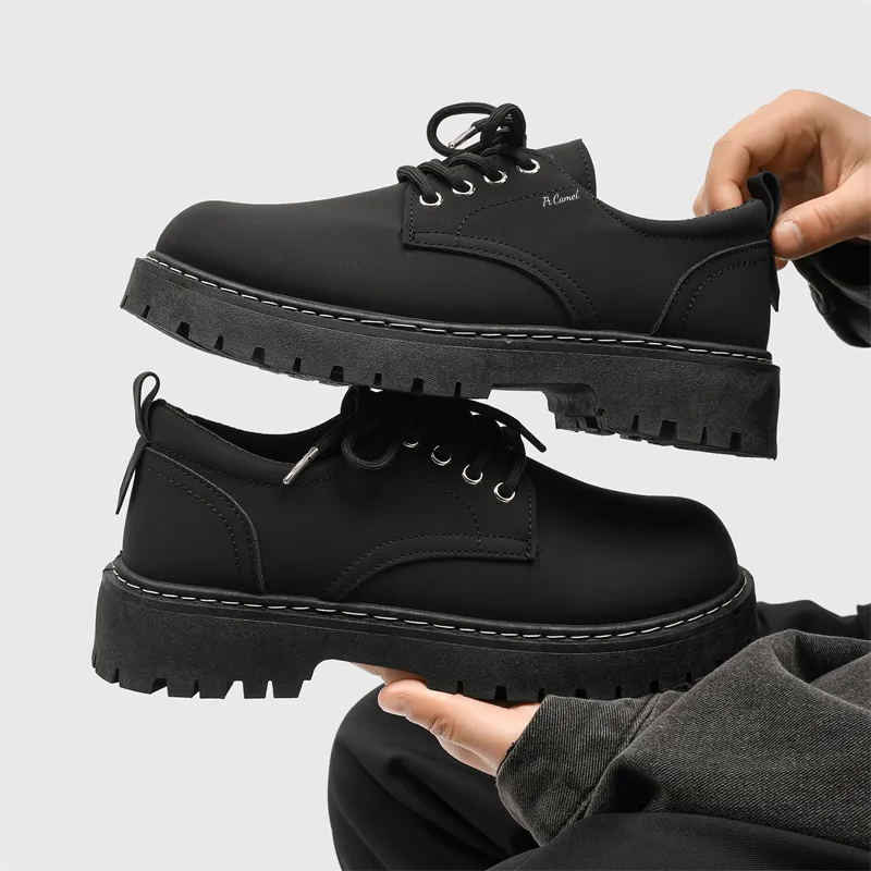 PROTECTCAMEL Men's Casual Shoes Men's Black-3