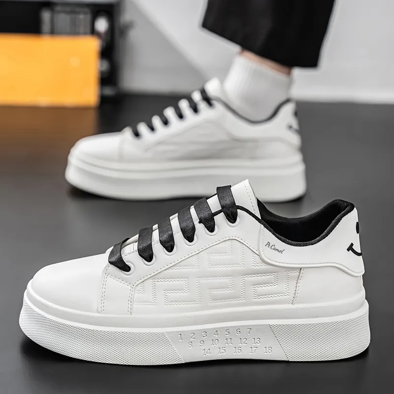 PROTECTCAMEL Slip Resistant, Abrasion Resistant, Lightweight Low Top Skateboard Shoes Men's-8