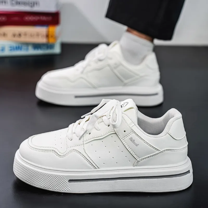 PROTECTCAMEL Slip Resistant Lightweight Height Increasing Low Top Skateboard Shoes Men's-14