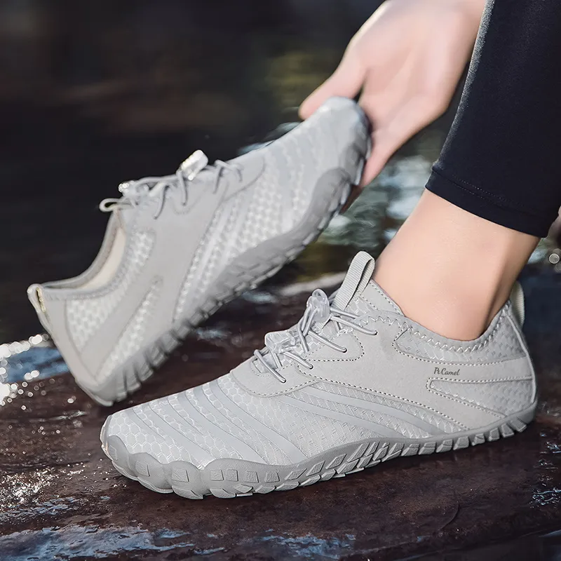 PROTECTCAMEL Anti Slip Wear Resistant Low Top Outdoor Shoes Unisex-8