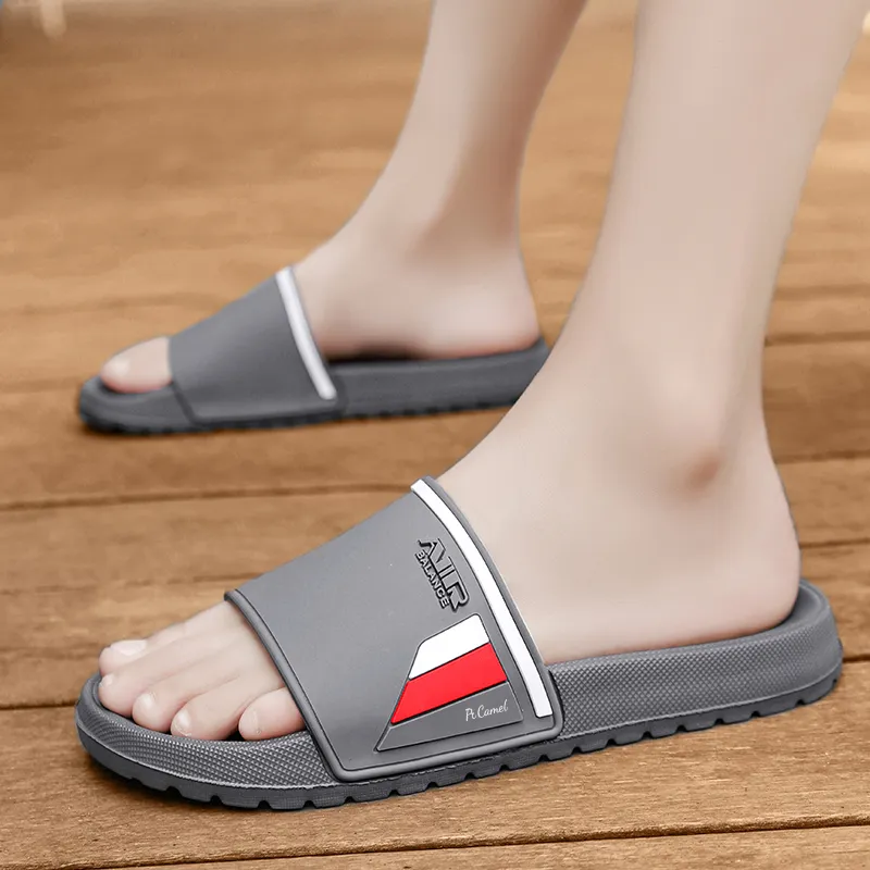 PROTECTCAMEL Slip Resistant Abrasion Resistant Slide Slippers Men's-5