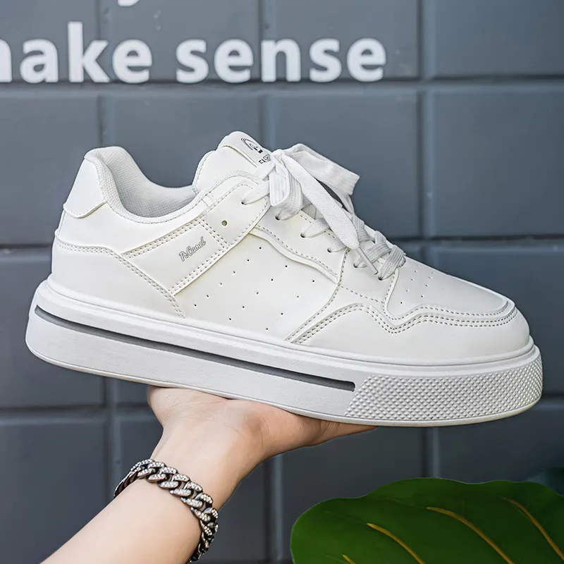 PROTECTCAMEL Slip Resistant Lightweight Height Increasing Low Top Skateboard Shoes Men's-13