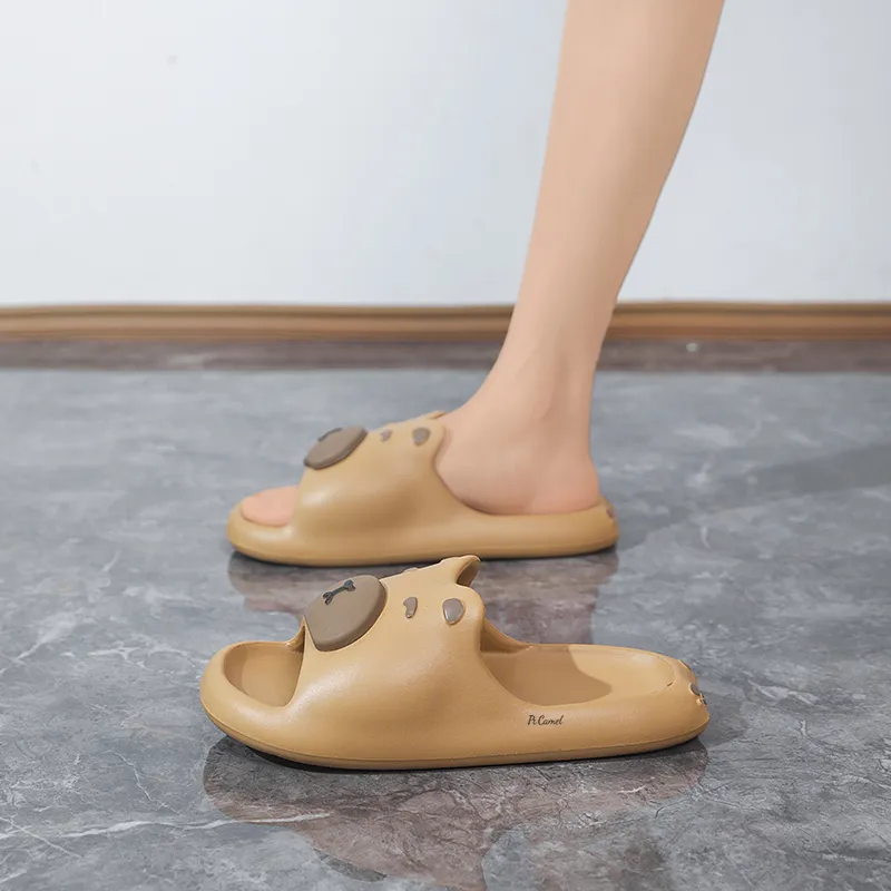 PROTECTCAMEL Slip Resistant Abrasion Resistant Slide Slippers Unisex-2
