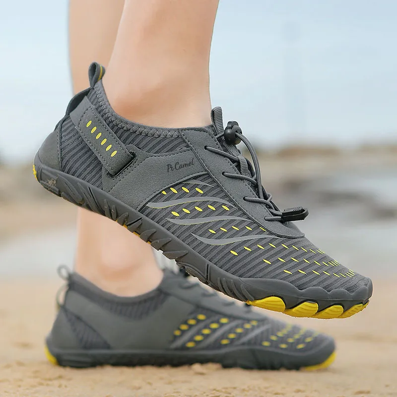 PROTECTCAMEL Slip Resistant Breathable Abrasion Resistant Low Top Outdoor Shoes Unisex-8