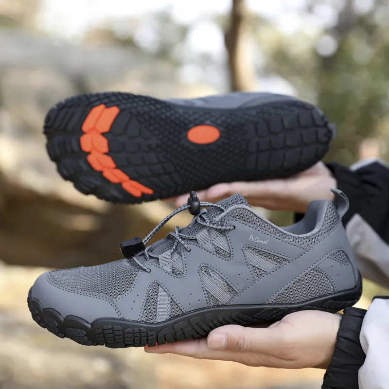 PROTECTCAMEL Slip Resistant, Abrasion Resistant, Lightweight Low Top Hiking Shoes Unisex-8