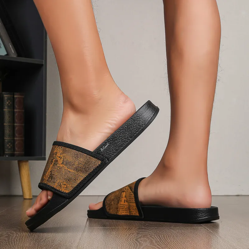PROTECTCAMEL Slip Resistant Abrasion Resistant Slide Slippers Unisex-14