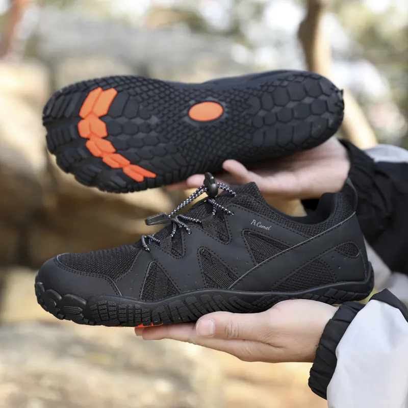 PROTECTCAMEL Slip Resistant, Abrasion Resistant, Lightweight Low Top Hiking Shoes Unisex-3