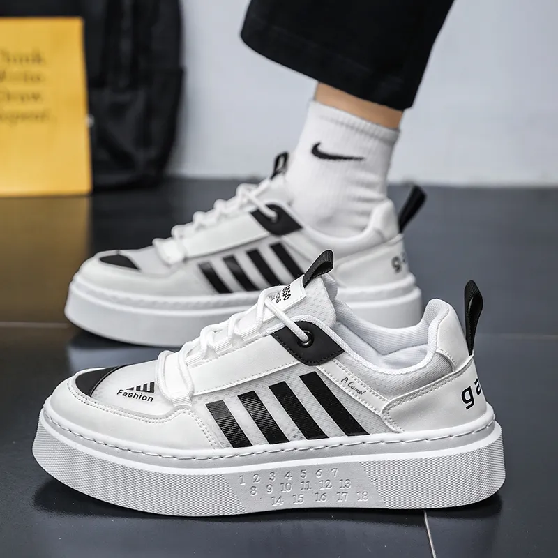 PROTECTCAMEL Anti Slip Wear Resistant Low Top Skateboard Shoes Men's-2