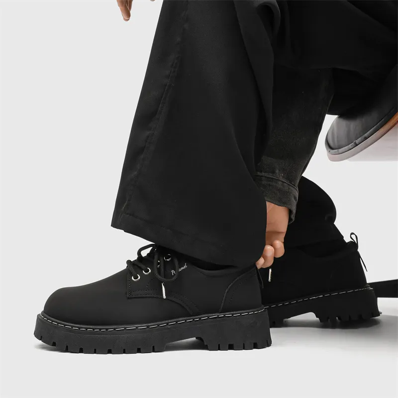 PROTECTCAMEL Men's Casual Shoes Men's Black-4