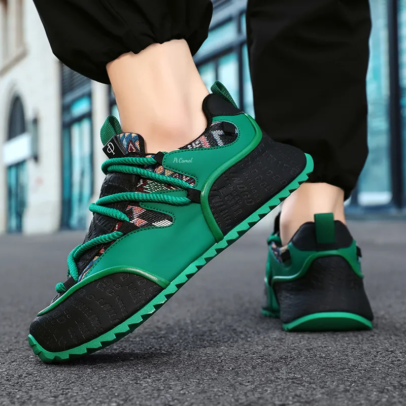 PROTECTCAMEL Abrasion Resistant Lightweight Height Increasing Low Top Chunky Sneakers Men's-9