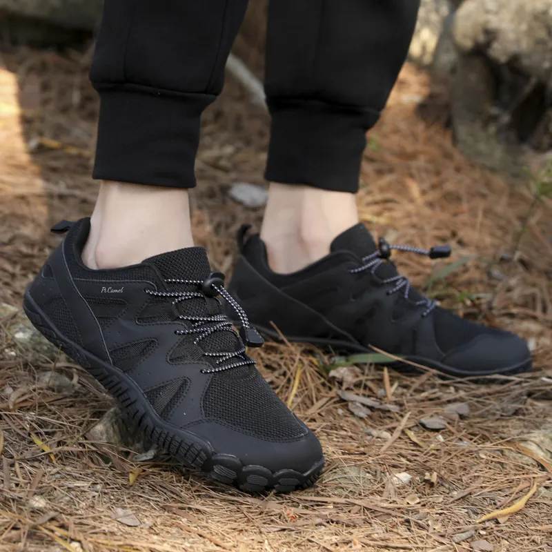 PROTECTCAMEL Slip Resistant, Abrasion Resistant, Lightweight Low Top Hiking Shoes Unisex-4