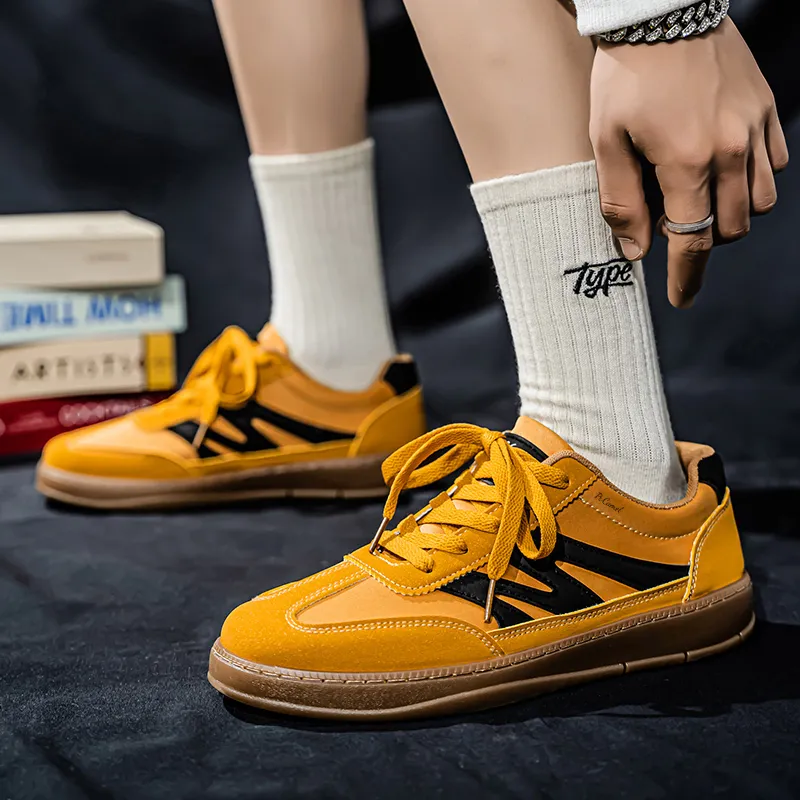 PROTECTCAMEL Slip Resistant, Abrasion Resistant, Lightweight Low Top Skateboard Shoes Men's-9