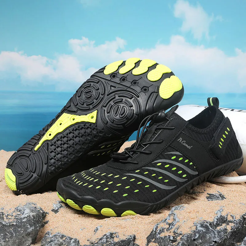 PROTECTCAMEL Slip Resistant Breathable Abrasion Resistant Low Top Outdoor Shoes Unisex-2