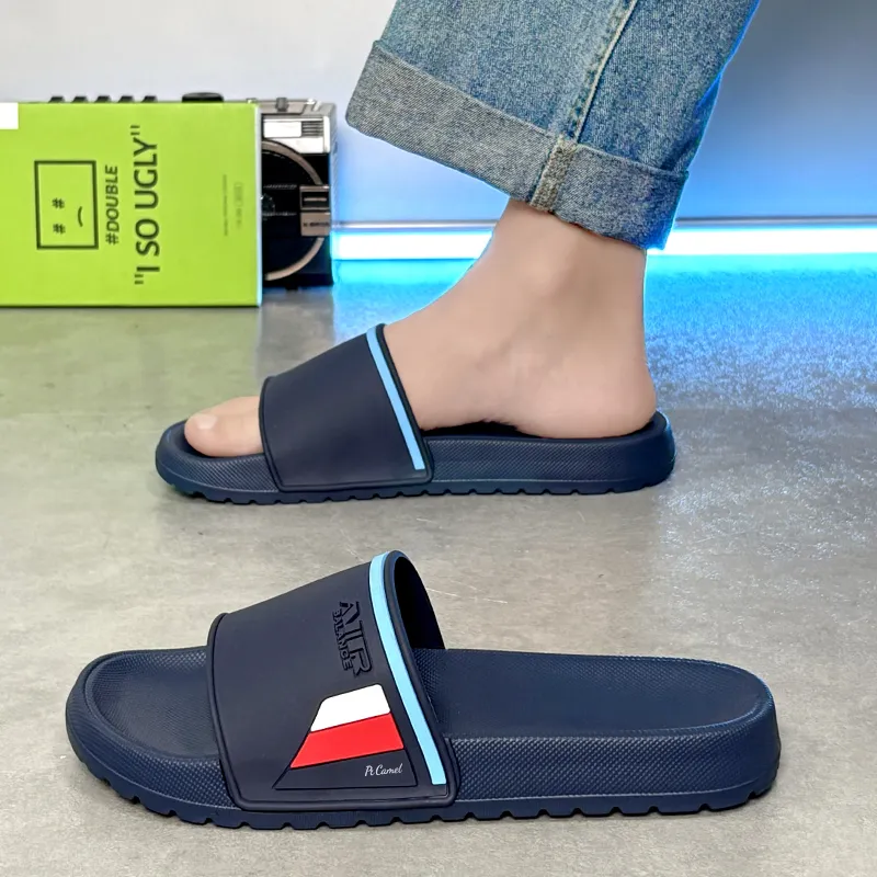 PROTECTCAMEL Slip Resistant Abrasion Resistant Slide Slippers Men's-11