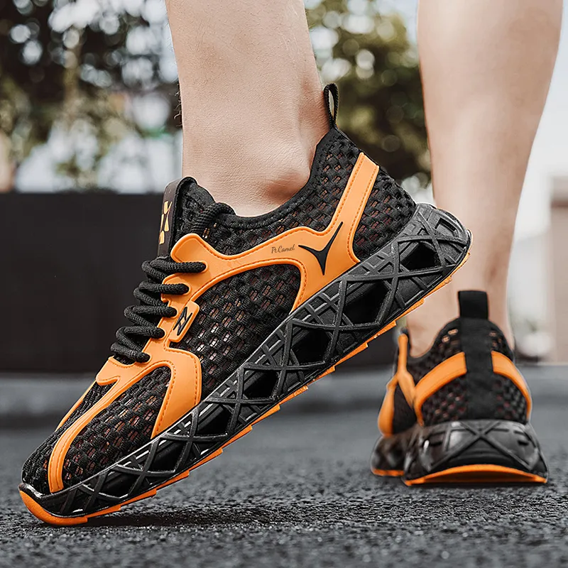 PROTECTCAMEL Slip Resistant Breathable Abrasion Resistant River Trekking Shoes Men's-14