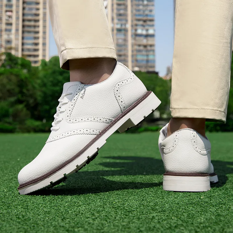 PROTECTCAMEL Slip Resistant, Abrasion Resistant, Lightweight Low Top Golf Shoes Men's-3