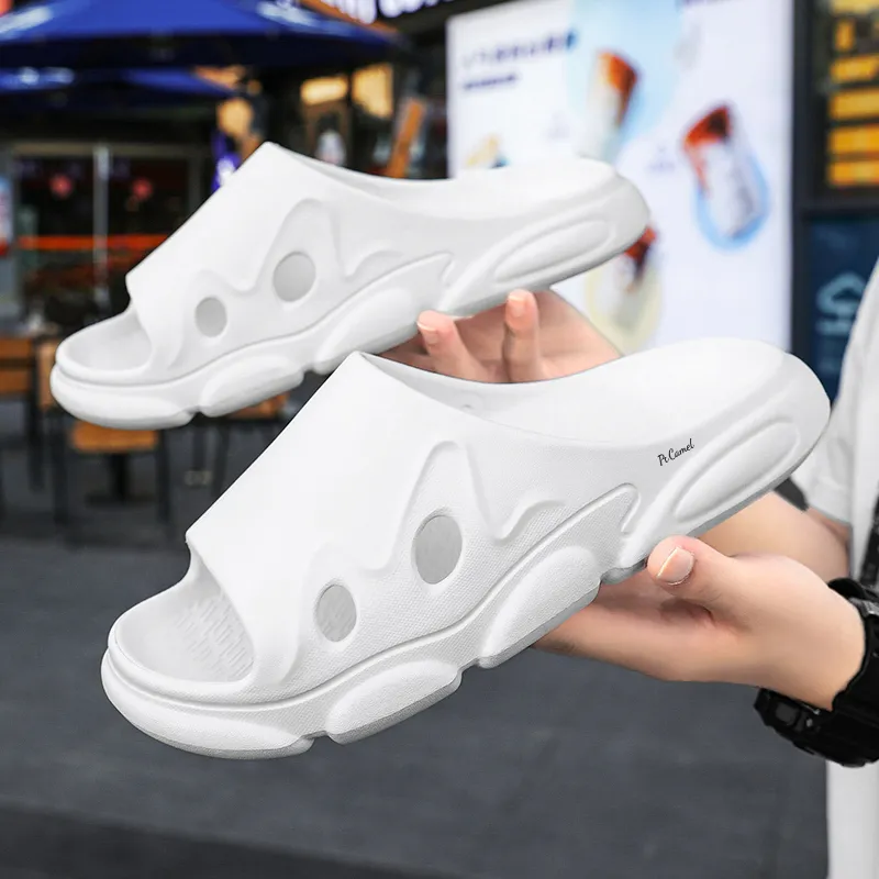PROTECTCAMEL Slip Resistant Abrasion Resistant Slide Slippers Unisex-12